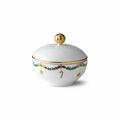 Royal Copenhagen Star Fluted Christmas sugar bowl