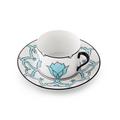 Alberto Pinto Jaipur Aqua Teetasse mit Unterteller