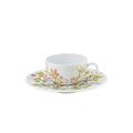 Raynaud Paradis mocha cup and saucer, white
