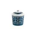 Haviland Tiara Blau/Platin Zuckerdose