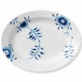 Royal Copenhagen Musselmalet Mega Blau Platte oval, extragroß