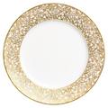 Raynaud Salamanque presentation plate, gold-white