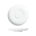Sieger by Fürstenberg Stella Satin White saucer, coup-shaped, suitable for all cups and mugs except the single espresso cup