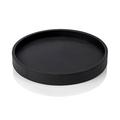 Giobagnara Rundes Tablett Polo, schwarz