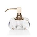 Decor Walther Crystal soap dispenser, clear, gold