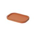 Giobagnara Stapelbares Tablett Polo, rechteckig klein, H 1,5 cm, mango