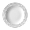 L'Objet Perlée White deep plate