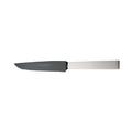 Robbe & Berking Riva Steakmesser Frozen Black, versilbert