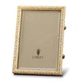 L'Objet Rectangular Pave picture frame, gold, picture size 13 x 18 cm (5'' x 7'')