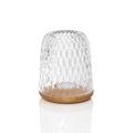 Saint-Louis Folia votive, clear ash wood, small