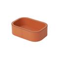 Giobagnara Stapelbares Tablett Polo, rechteckig klein, H 5,5 cm, mango