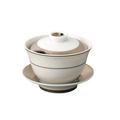 Bernardaud Dune chinesische Teetasse mit Deckel