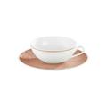 Raynaud Italian Renaissance Copper tea cup and saucer