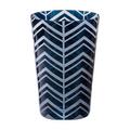 Artel Herringbone tumbler, peacock