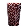 Artel Herringbone tumbler, red