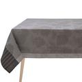 Le Jacquard Francais Souveraine table cloth, silver, 175 x 250 cm