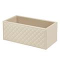Riviere Lederbox Vanity, elfenbein