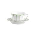 Fürstenberg Grecque - Vert Menthe Kaffee-/Teetasse mit Unterteller