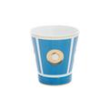 Bernardaud Eolie porcelain cup, blue
