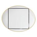 Sieger by Fürstenberg Ca' d'Oro Teller oval, Coup-Form