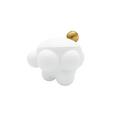 J.L Coquet Reve Gold sugar bowl
