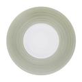 J.L Coquet Hémisphère Kaki-Green mid-sized plate