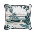 Iosis Buena Vista cushion cover (without filling), peacock