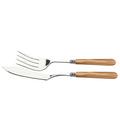 Capdeco Cambridge olive wood, fish serving cutlery