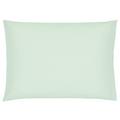 Christian Fischbacher Satin pillow case, pale jade (029), 40 x 80 cm