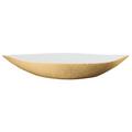 Raynaud Minéral Irisé Gold spindle bowl, XL