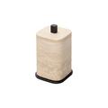 Giobagnara Polo box, bronze & travertine, small