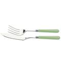 Capdeco Cambridge bright green, fish serving cutlery
