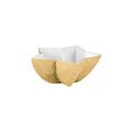 Raynaud Minéral Irisé Gold Zuckerschälchen, sternförmig