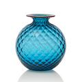 Venini Monofiori Balloton vase, h 20,5 cm, dark blue
