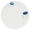 Hering Berlin Ocean coupe plate, large, motif jellyfish