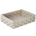 Riviere Multi-Korb Outdoor flach, elfenbein