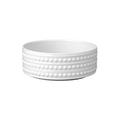 L'Objet Perlée White bowl, medium