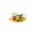 Wedgwood Wonderlust Yellow Tonquin tea cup and saucer