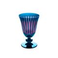 L'Objet Weingläser Prism, 4er-Set, blau