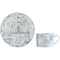 Bernardaud Tout Paris tea cup and saucer