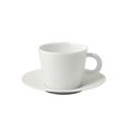 Bernardaud Ecume White coffee/tea cup and saucer