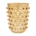 Lalique Mossi XXL vase, h 31 cm, gold