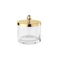 Cristal et Bronze Cristallin jar, large, gold