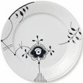 Royal Copenhagen Musselmalet Mega Schwarz Essteller, Motiv 6