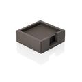 Giobagnara Tao square glass coasters, smoke, set of 6