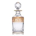 Saint-Louis Thistle Gold square carafe