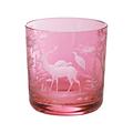 Theresienthal Whiskeybecher Schliersee fuchsia, Schliff Hirsch & Rebhuhn