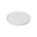 Giobagnara Rundes Tablett Polo Utopia, Ø 55,5 cm, weiß