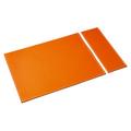 Duo leather set, orange