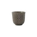 Gien Petits Choux espresso goblet, taupe